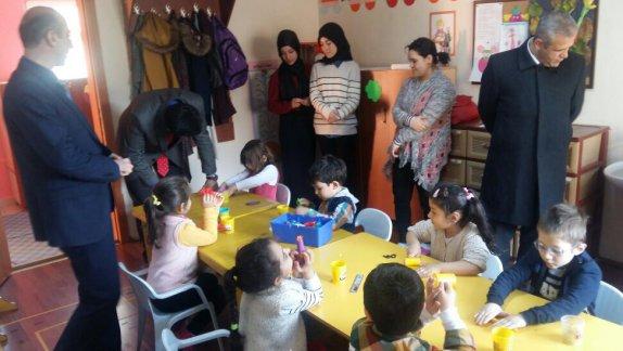 İlçe Milli Eğitim Müdürü Ahmet Gürsel AVCI´nın Okul Ziyaretleri Sürüyor