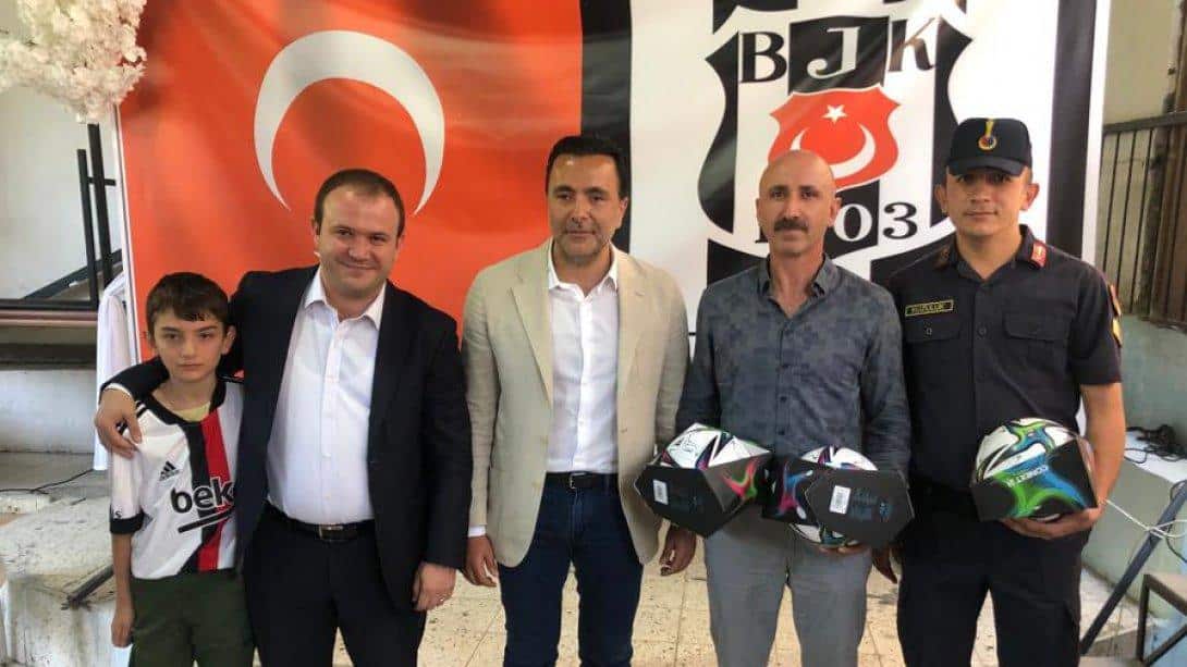 Hemşerimiz Beşiktaş Asbaşkanı Emre Kocadağ İlçemizi ziyaret etti