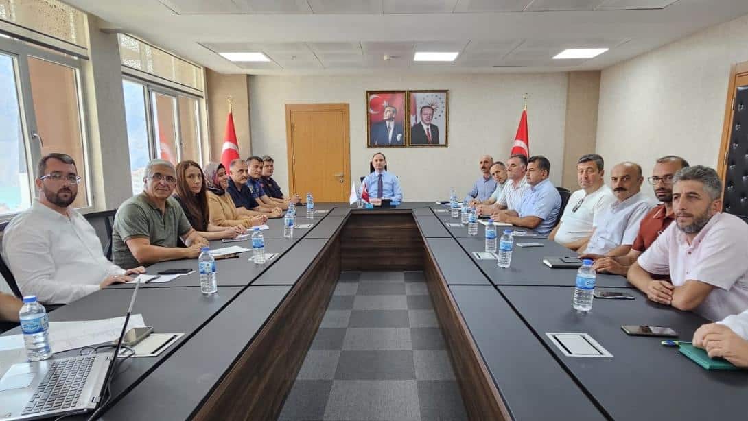 HAYAT BOYU ÖĞRENME HALK EĞİTİMİ PLANLAMA VE İŞBİRLİĞİ KOMİSYON TOPLANTISI YAPILDI