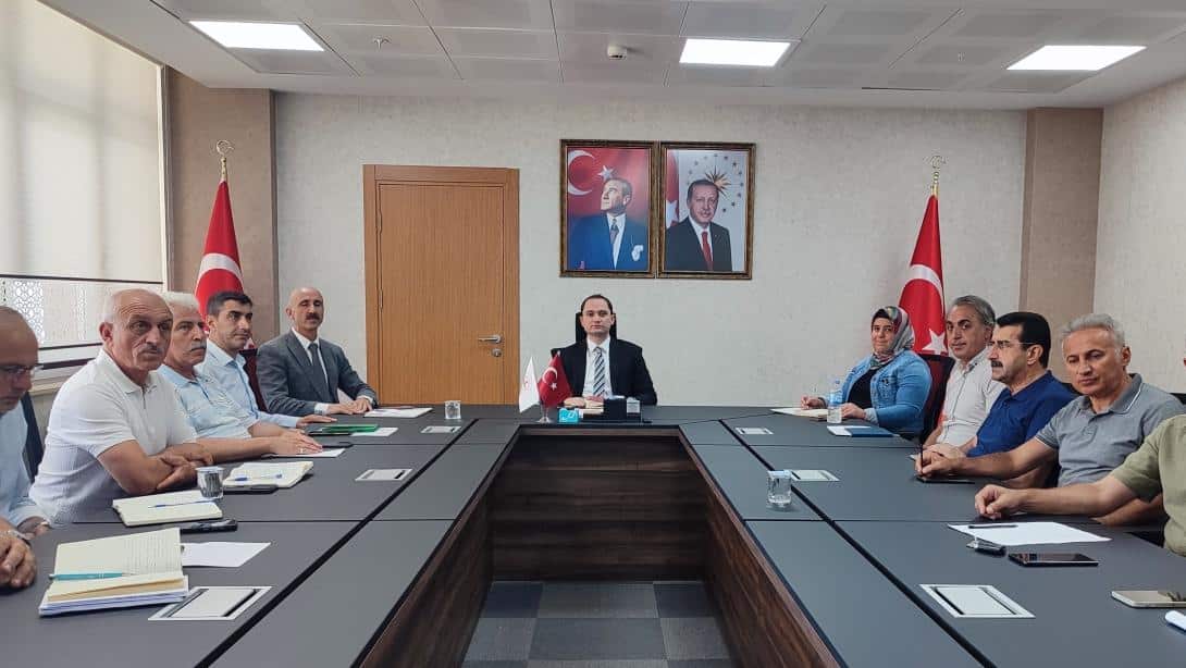 2025-2026 EĞİTİM-ÖĞRETİM YILI SENE BAŞI MÜDÜRLER KURULU TOPLANTISI