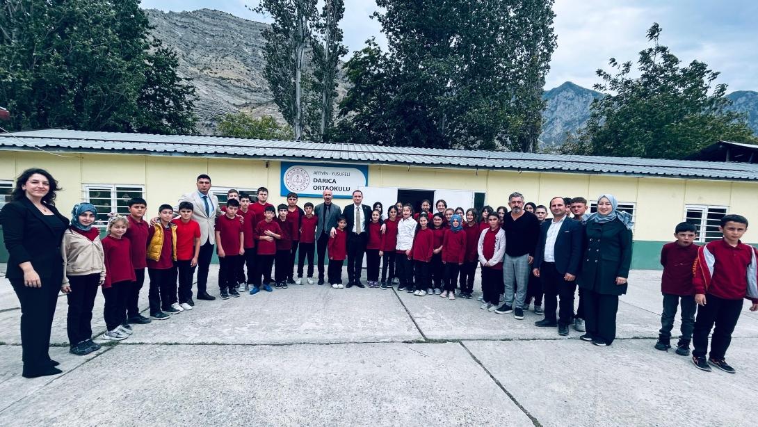İLÇE KAYMAKAMIMIZ  SAYIN BAŞARA DARICA ORTAOKULUMUZU ZİYARETİ ETTİ