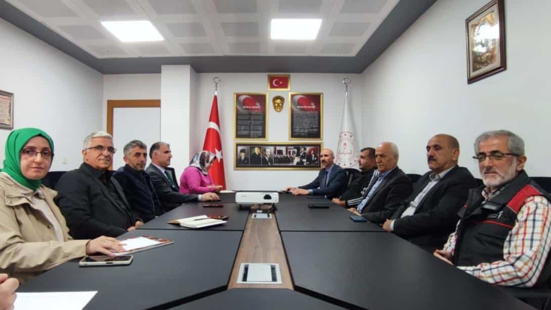 ÇEDES  VE EĞİTİME DESTEK PLATFORMU  TOPLANTISI YAPILDI